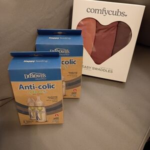 Natural Flow Anti-Colic Baby Bottles - Blue